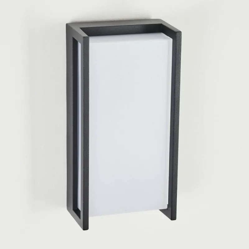 hofstein Applique murale d'extérieur Skove LED Anthracite, 1 lumière, Changeur de couleurs