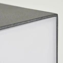 hofstein Applique murale d'extérieur Swanek LED Anthracite, 1 lumière, Détecteur de mouvement