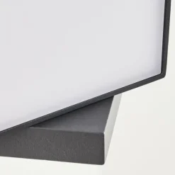 hofstein Applique murale d'extérieur Swanek LED Anthracite, 1 lumière, Détecteur de mouvement