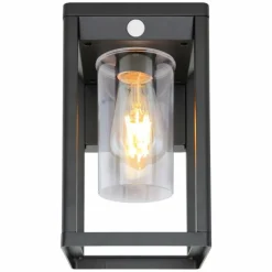 Luminaires Globo Lighting Applique murale d'extérieur Globo CANDELA Noir, 1 lumière
