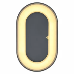 Luminaires Globo Lighting Applique murale d'extérieur Globo SURA LED Anthracite, 1 lumière