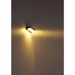 Luminaires Globo Lighting Applique murale d'extérieur Globo HONNA LED Anthracite, 1 lumière
