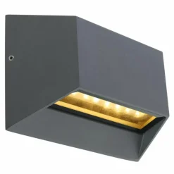 Luminaires Globo Lighting Applique murale d'extérieur Globo HONNA LED Anthracite, 1 lumière