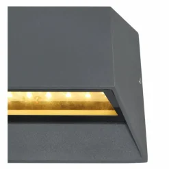 Luminaires Globo Lighting Applique murale d'extérieur Globo HONNA LED Anthracite, 1 lumière