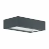 Luminaires Eglo Applique murale d'extérieur Eglo RAPINA LED Anthracite, 1 lumière