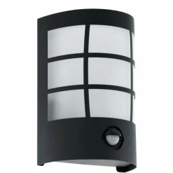 Luminaires Eglo Applique murale d'extérieur Eglo CERNO LED Noir, 1 lumière, Détecteur de mouvement