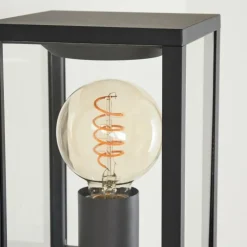 Lampes En Bois-hofstein Applique murale d'extérieur Kiwalik Anthracite, Clair, 1 lumière