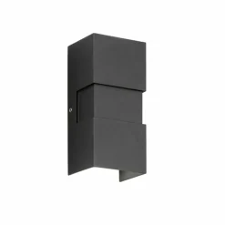 Luminaires Fischer & Honsel Applique murale d'extérieur Fischer-Honsel Oslo LED Noir, 2 lumières