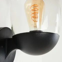 hofstein Applique murale d'extérieur Ystheim Noir, 1 lumière