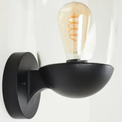 hofstein Applique murale d'extérieur Ystheim Noir, 1 lumière