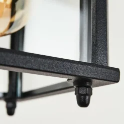 hofstein Applique murale d'extérieur Kasfjord Noir, 1 lumière