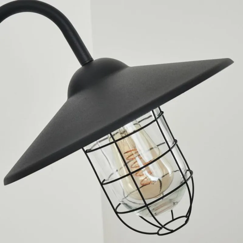 hofstein Applique murale d'extérieur Oricourt Noir, 1 lumière