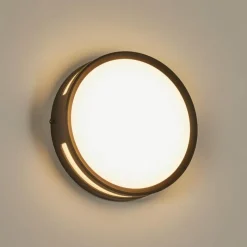 hofstein Applique murale d'extérieur Chiavari LED Anthracite, 1 lumière