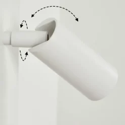 hofstein Applique murale d'extérieur Saeter LED Blanc, 1 lumière