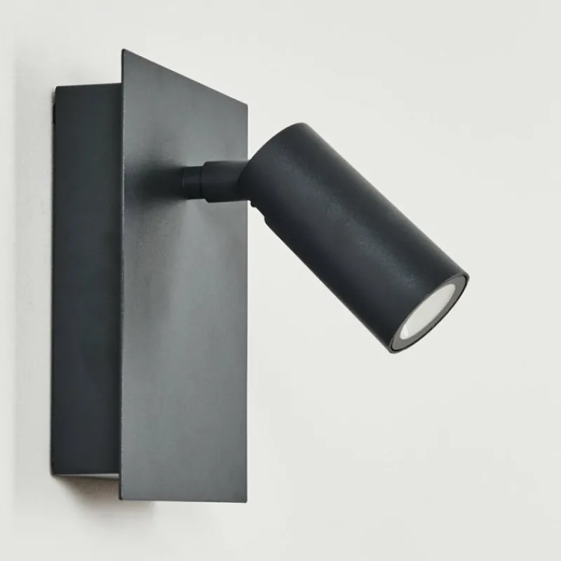 hofstein Applique murale d'extérieur Saeter LED Noir, 1 lumière