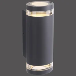 Luminaires Paul Neuhaus Applique murale d'extérieur Paul-Neuhaus KARL Anthracite, 2 lumières