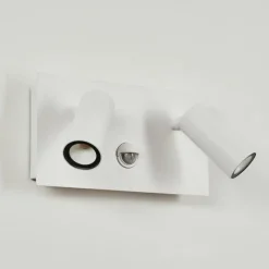 hofstein Applique murale d'extérieur Saeter LED Blanc, 2 lumières, Détecteur de mouvement