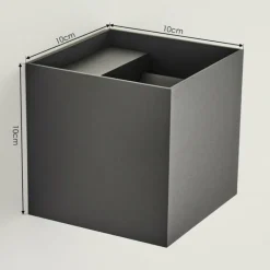 hofstein Applique murale d'extérieur Tamarin LED Anthracite, 1 lumière