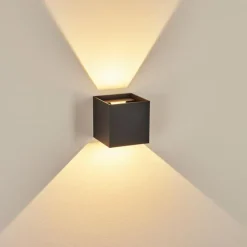 hofstein Applique murale d'extérieur Tamarin LED Anthracite, 1 lumière