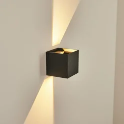 hofstein Applique murale d'extérieur Tamarin LED Anthracite, 1 lumière