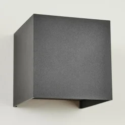 hofstein Applique murale d'extérieur Tamarin LED Anthracite, 1 lumière