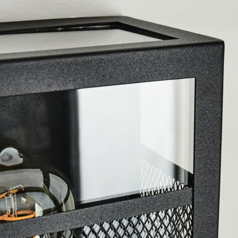 hofstein Applique murale d'extérieur Nelgen Noir, 1 lumière