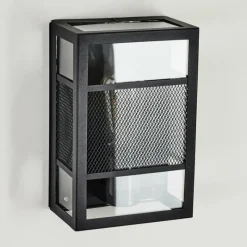 hofstein Applique murale d'extérieur Nelgen Noir, 1 lumière