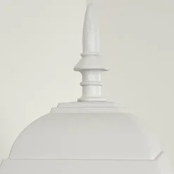 Luminaires Rustiques-hofstein Applique murale d'extérieur Naofe Blanc, 1 lumière