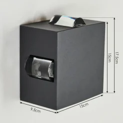 hofstein Applique murale d'extérieur Bedou LED Anthracite, 1 lumière