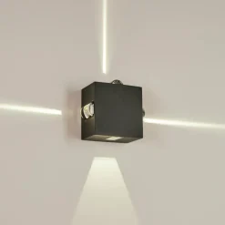 hofstein Applique murale d'extérieur Bedou LED Anthracite, 1 lumière