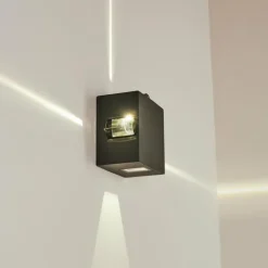 hofstein Applique murale d'extérieur Bedou LED Anthracite, 1 lumière