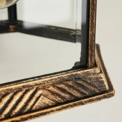 Luminaires Rustiques-hofstein Applique murale d'extérieur Bourrouc Or, Noir, 1 lumière