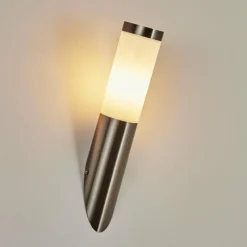 hofstein Applique murale d'extérieur Sessa Nickel mat, 1 lumière
