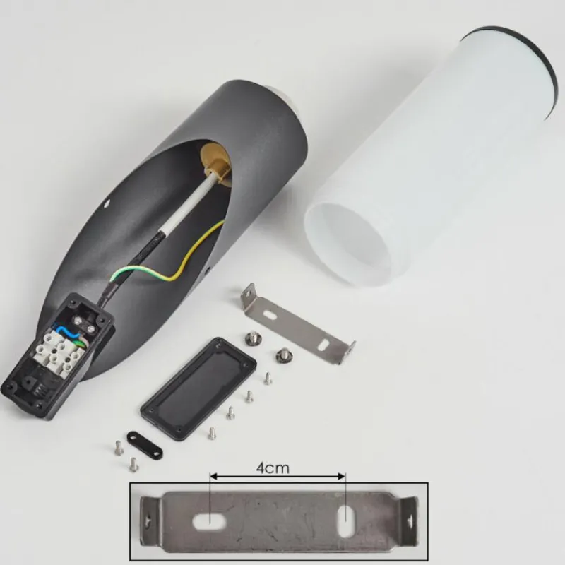 hofstein Applique murale d'extérieur Caserta Anthracite, 1 lumière