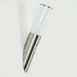 hofstein Applique murale d'extérieur Caserta Nickel mat, 1 lumière, Détecteur de mouvement