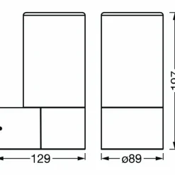 Luminaires Ledvance Applique murale d'extérieur LEDVANCE Smart+ Gris, 1 lumière