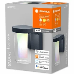 Luminaires Ledvance Applique murale d'extérieur LEDVANCE Smart+ Gris, 1 lumière