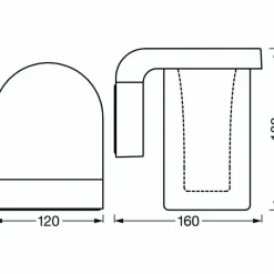 Luminaires Ledvance Applique murale d'extérieur LEDVANCE Smart+ Gris, 1 lumière