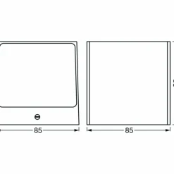 Luminaires Ledvance Applique murale d'extérieur LEDVANCE Smart+ Gris, 1 lumière