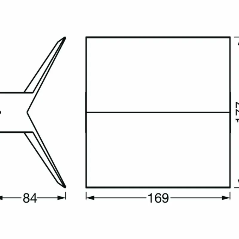 Luminaires Ledvance Applique murale d'extérieur LEDVANCE ENDURA Gris, 1 lumière