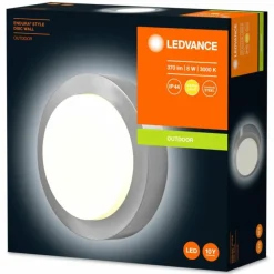 Luminaires Ledvance Applique murale d'extérieur LEDVANCE ENDURA Acier brossé, 1 lumière