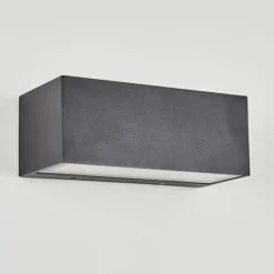 hofstein Applique murale d'extérieur Spidern LED Anthracite, 1 lumière, Changeur de couleurs