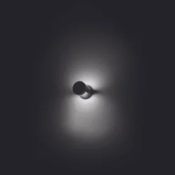 Luminaires LCD Applique murale d'extérieur LCD Tannfeld LED Noir, 2 lumières