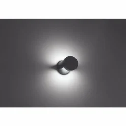 Luminaires LCD Applique murale d'extérieur LCD Tannfeld LED Noir, 2 lumières