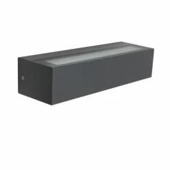 Luminaires LCD Applique murale d'extérieur LCD Luisenfels LED Noir, 2 lumières