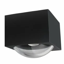 Luminaires LCD Applique murale d'extérieur LCD Fischeck LED Noir, 1 lumière
