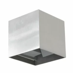 Luminaires Steinhauer Applique murale d'extérieur Steinhauer Muro LED Acier inoxydable, 2 lumières