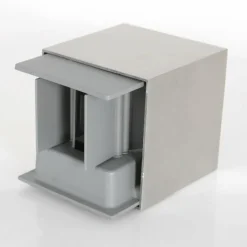 Luminaires Steinhauer Applique murale d'extérieur Steinhauer Muro LED Acier inoxydable, 2 lumières