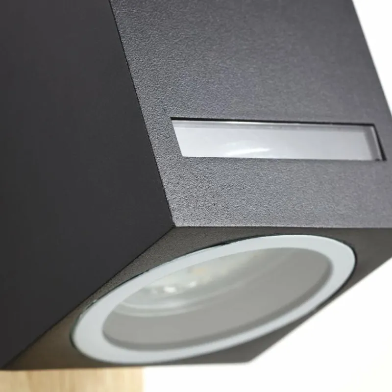 Lampes En Bois-Luminaires Brilliant Applique murale d'extérieur Brilliant Galeni Couleur bois, 1 lumière