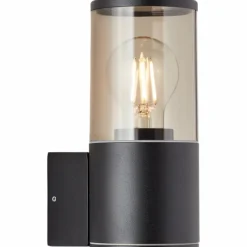 Luminaires Brilliant Applique murale d'extérieur Brilliant Sergioro Anthracite, 1 lumière